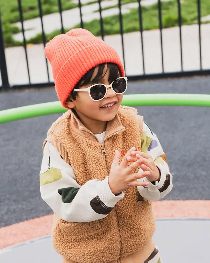 Ki ET LA Sunglasses WAZZ 2-4 Yrs Ivory
