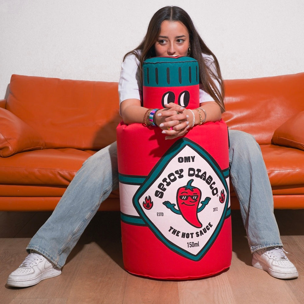 OMY Giant Inflatable Cushion - Spicy Diablo