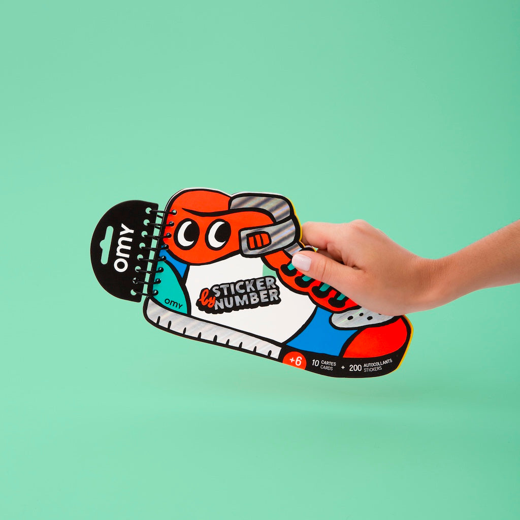 OMY Sticker Activity Book - Street