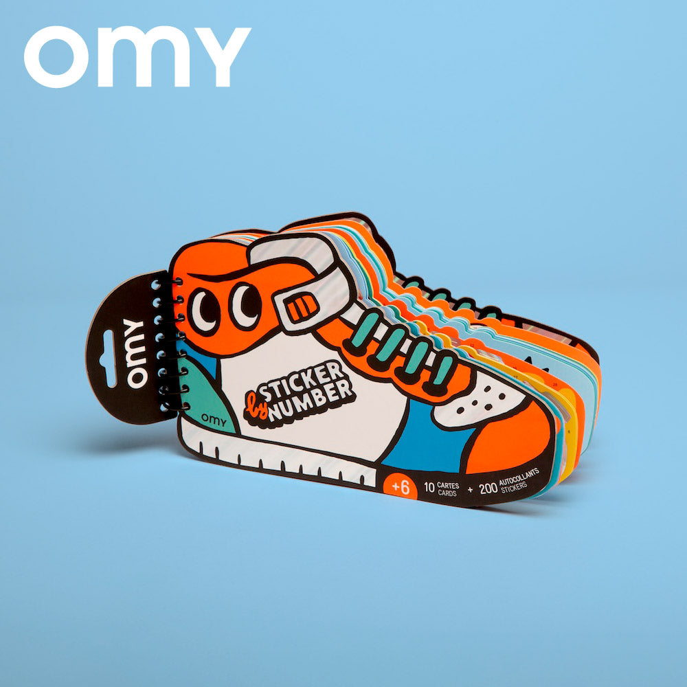 OMY Sticker Activity Book - Street
