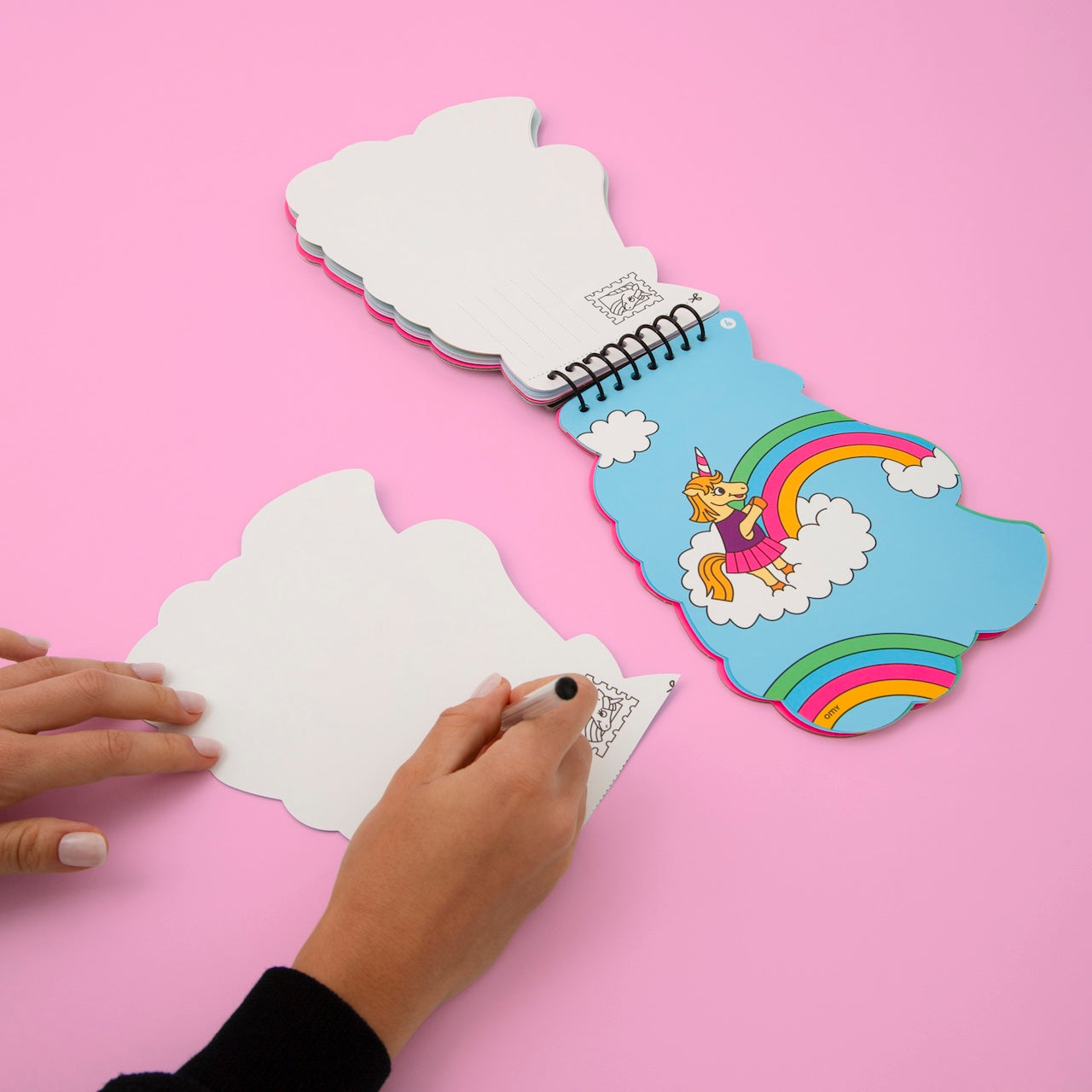 OMY Sticker Activity Notebook - Lily