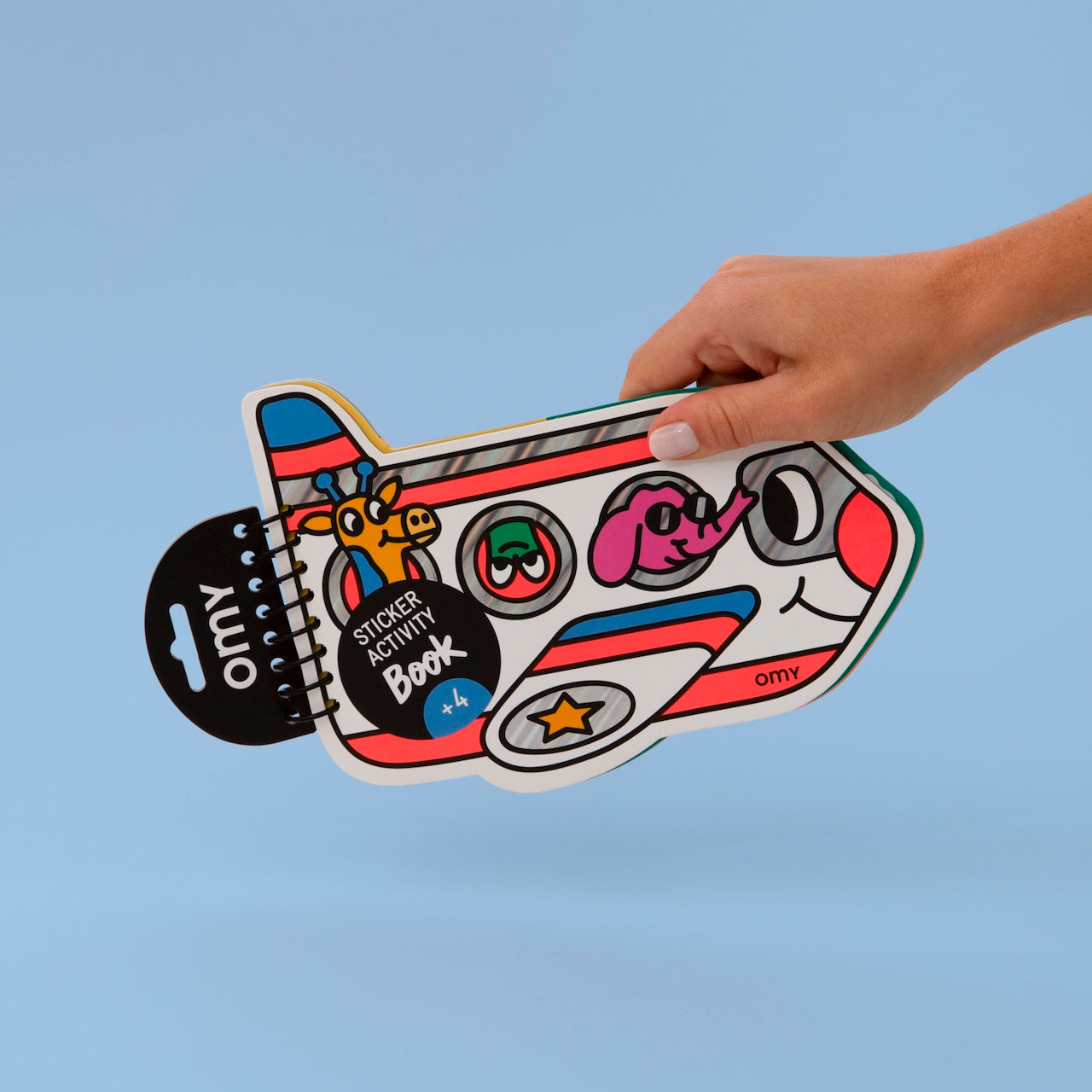 OMY Sticker Activity Notebook - Vroom