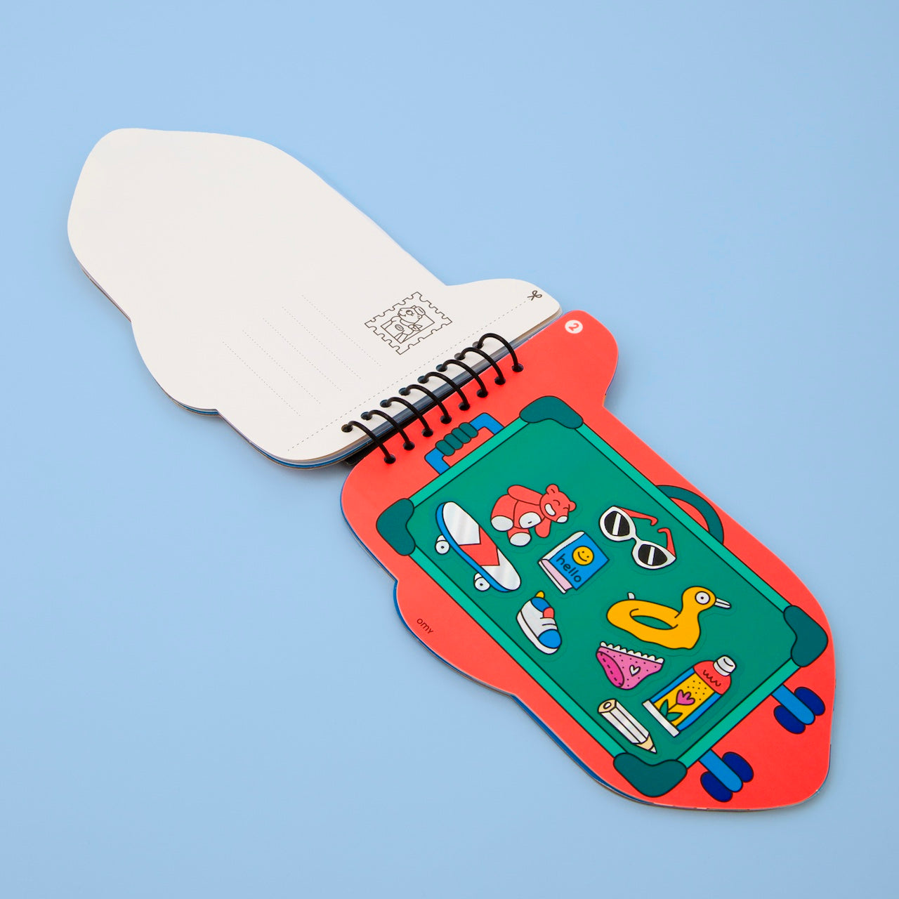 OMY Sticker Activity Notebook - Vroom