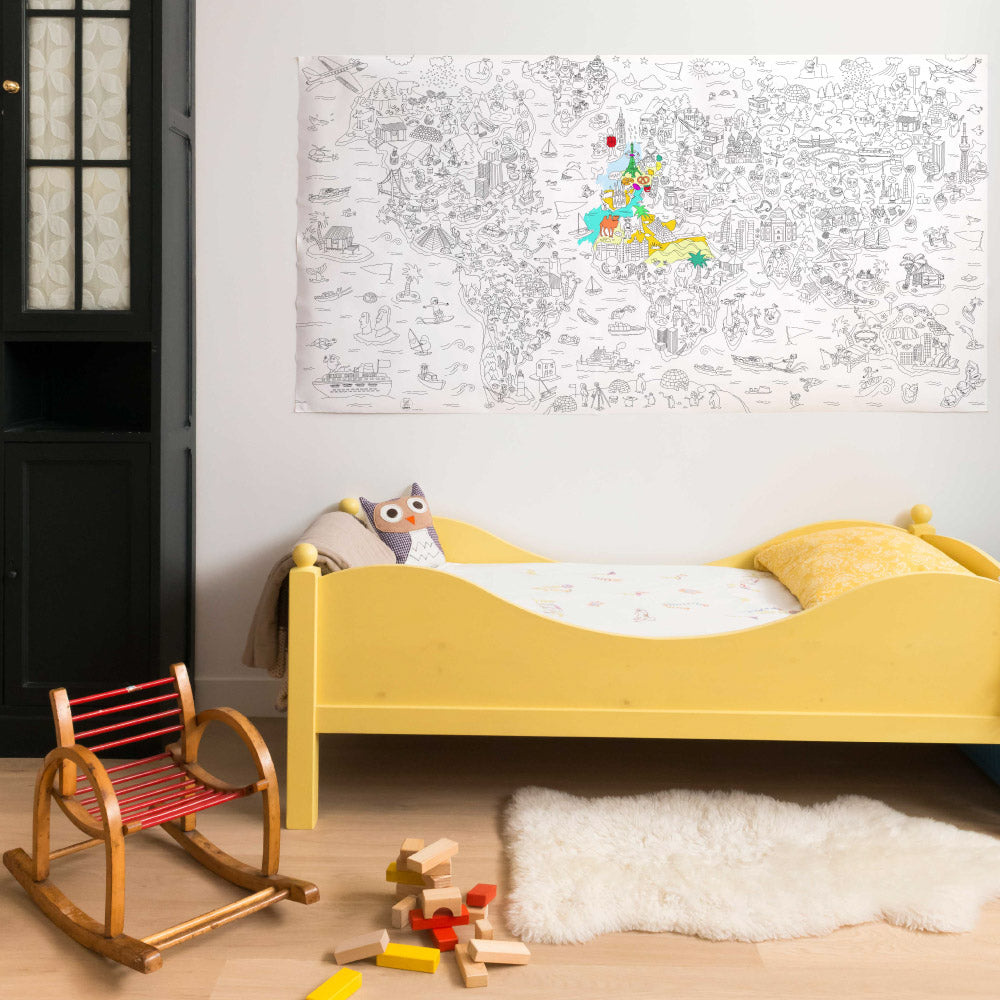 OMY XXL Colouring Poster - Atlas