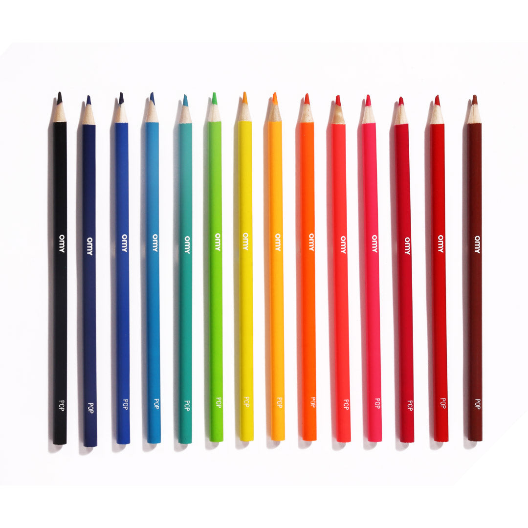 OMY Pop Colour Pencils
