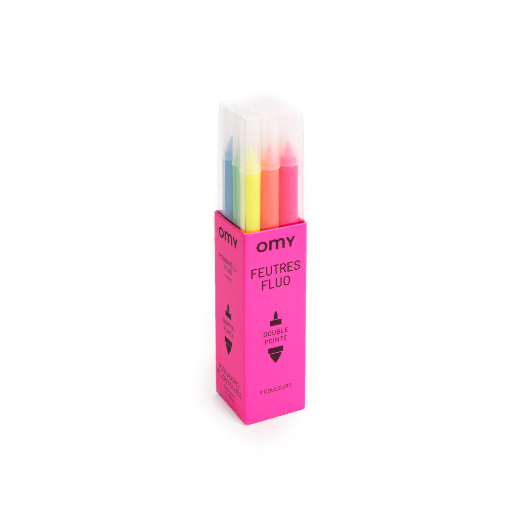 OMY 9 Neon Markers