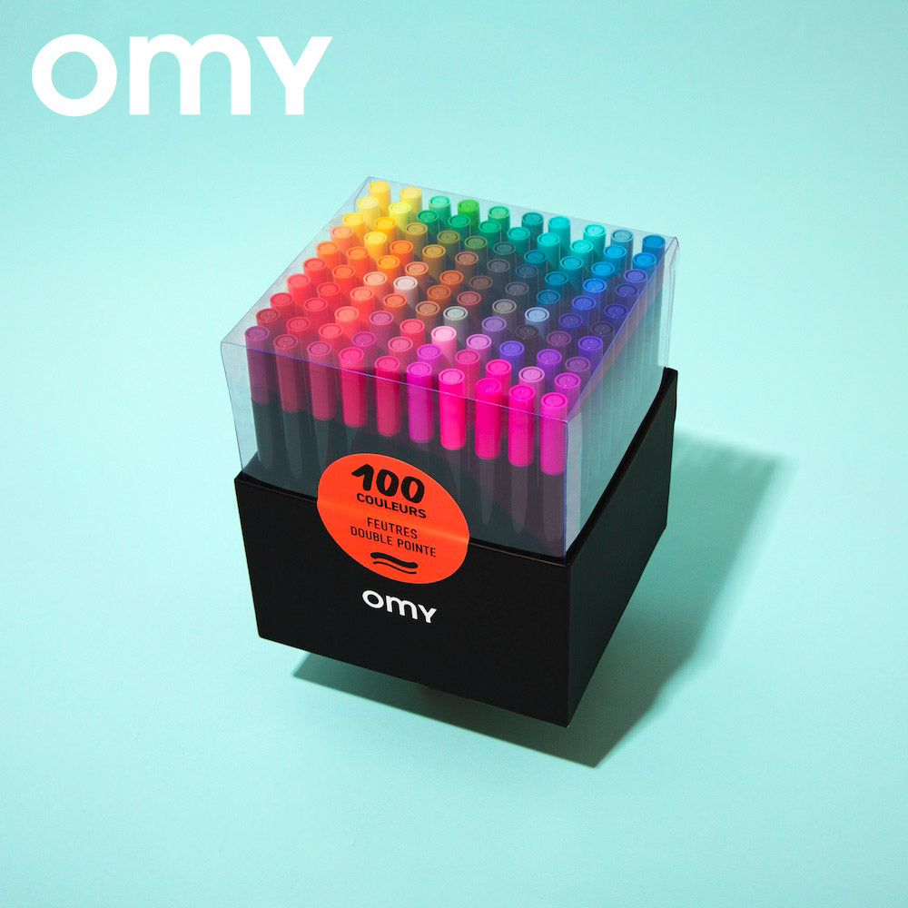 OMY Box of 100 markers