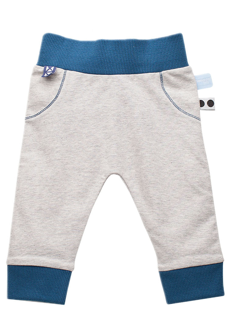 Snoozebaby Suave Pants - Grey Melange