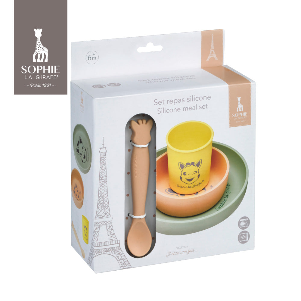 Sophie la girafe Silicone Meal Set