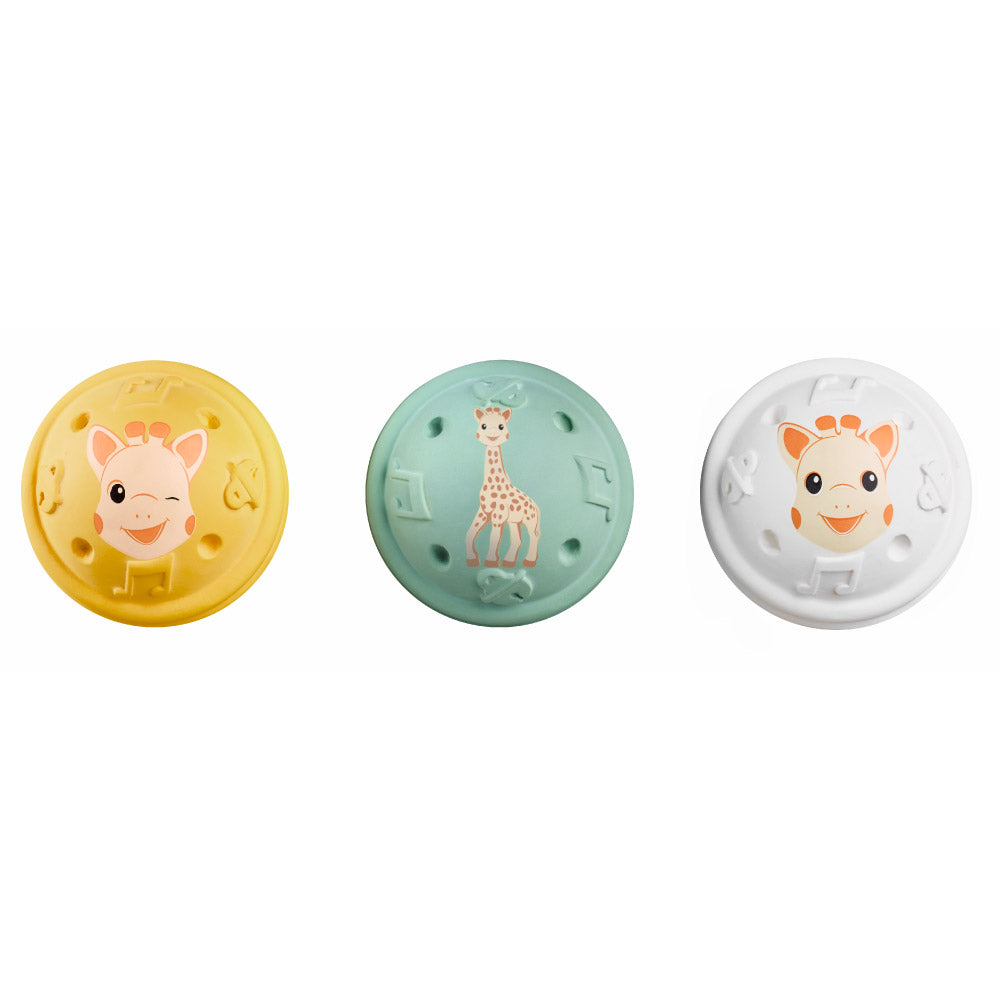 Sophie la girafe Natural Rubber Musical Balls