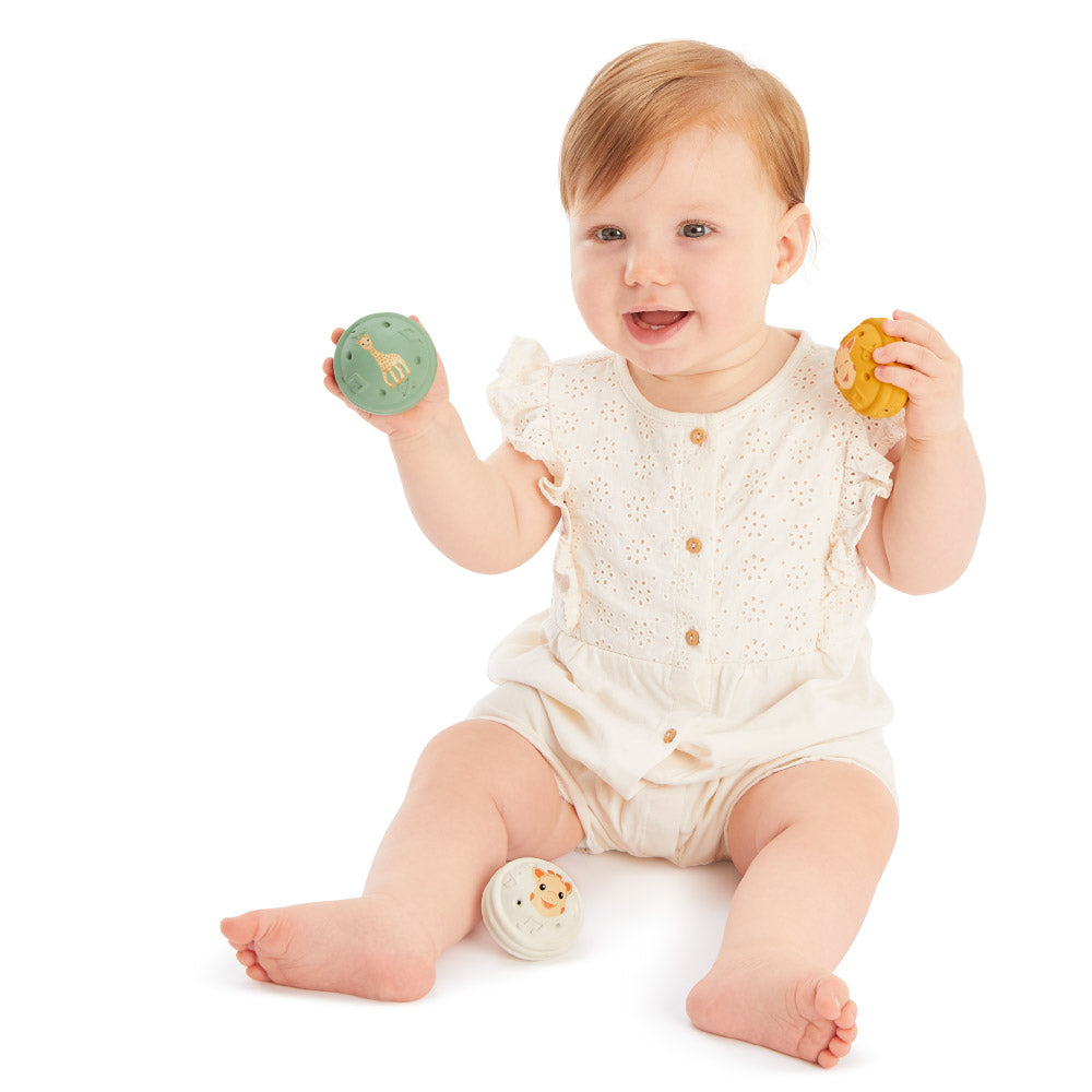 Sophie la girafe Natural Rubber Musical Balls