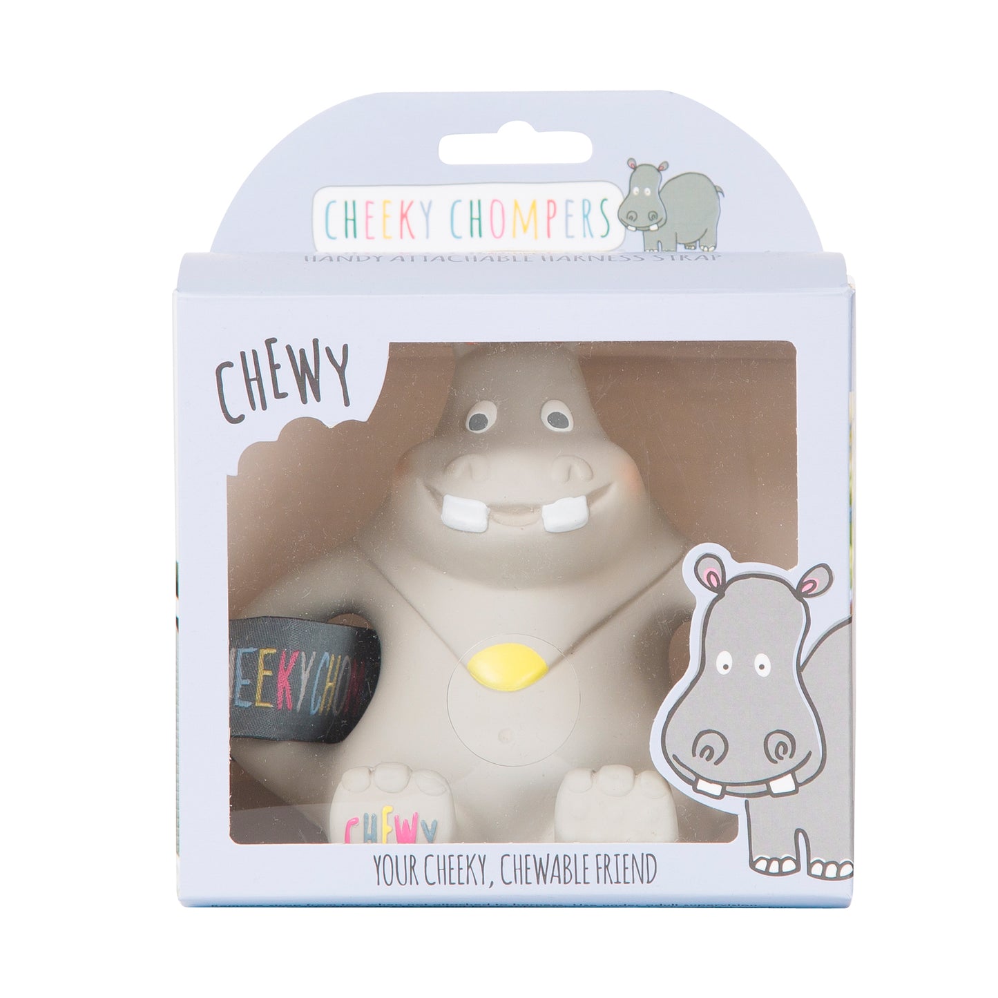 Chewy the Hippo Teether