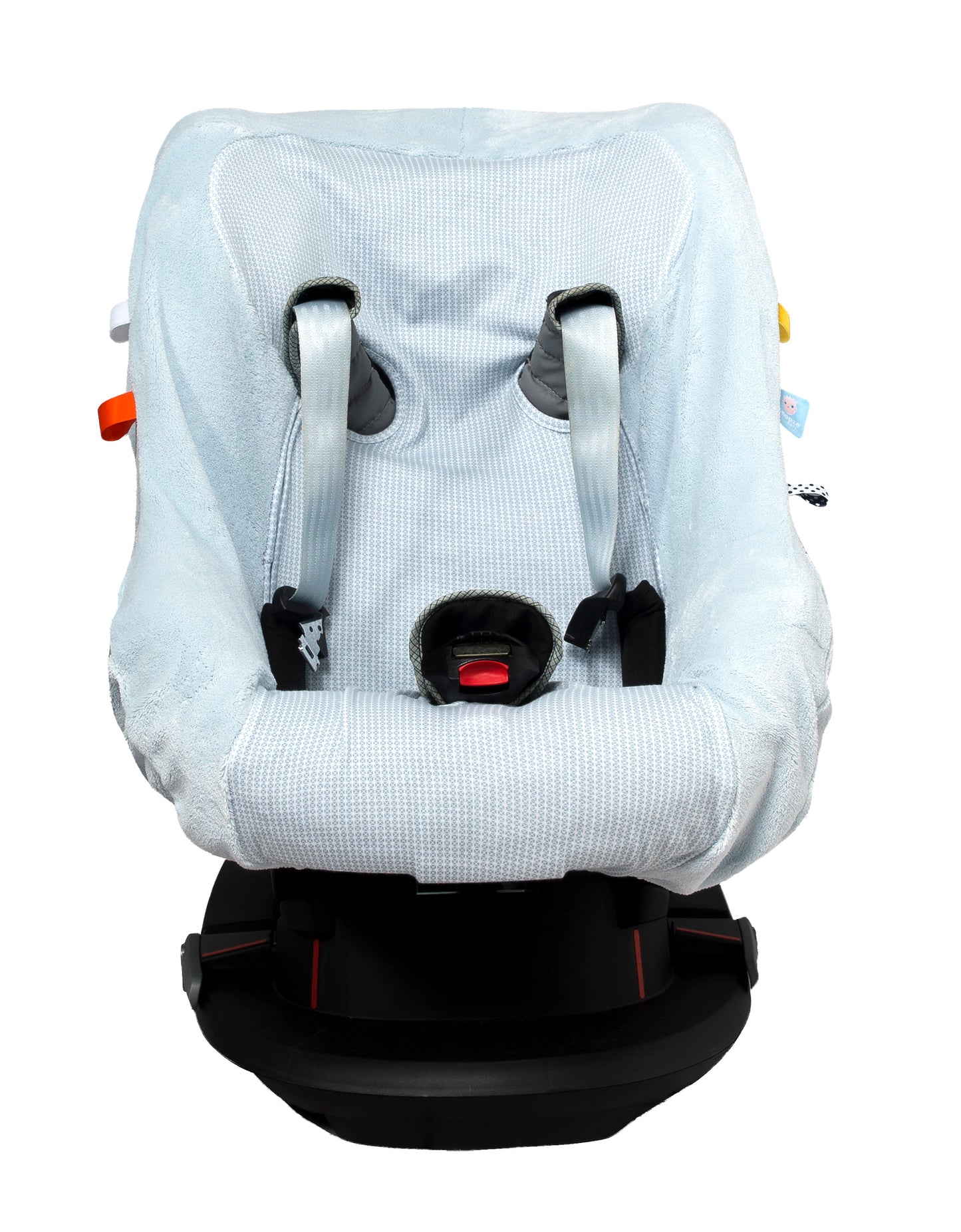 Snoozebaby Carseat Cover - Fading Blue