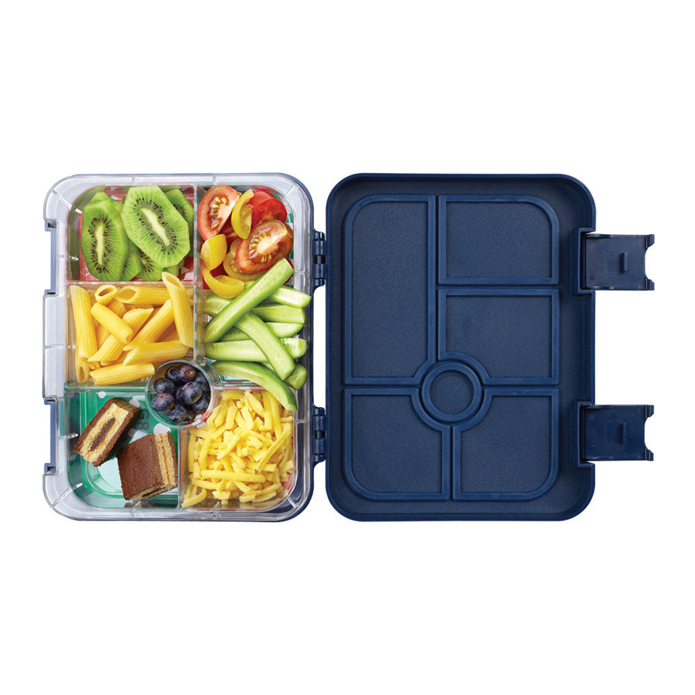 Penny Scallan Design 6-Compartment Large Bento Box - Navy Star