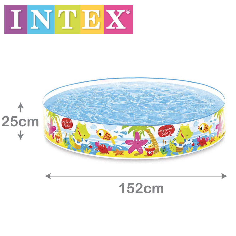 INTEX Fun at the Beach Snapset Pool (152cm x 25cm)