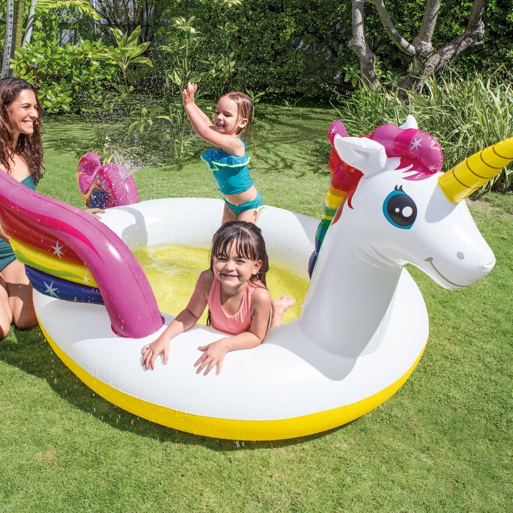 INTEX Unicorn Mystic Spray Pool