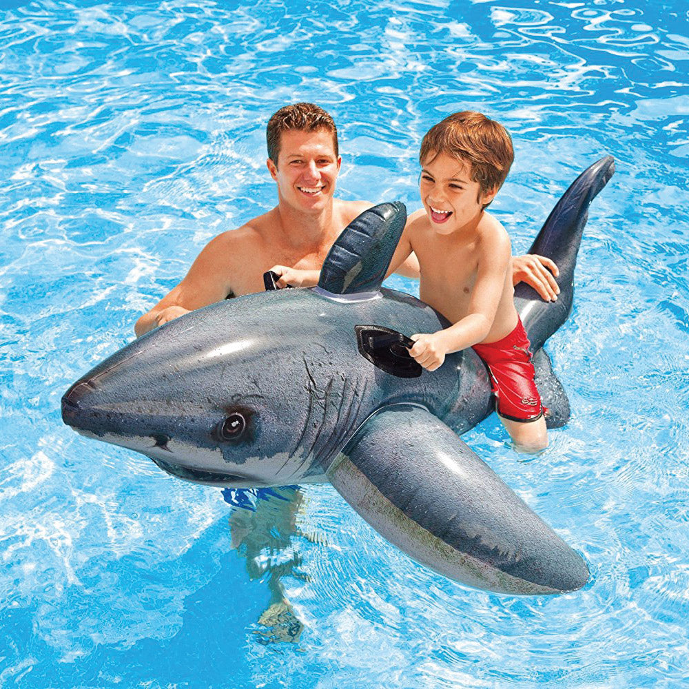 INTEX Great White Shark Ride-on