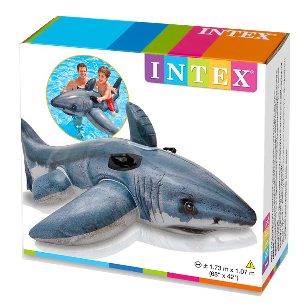 INTEX Great White Shark Ride-on