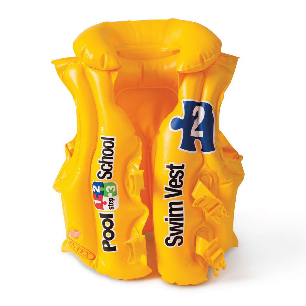 INTEX POOL SCHOOL™ Deluxe Swim Vest Step 2 with Collar