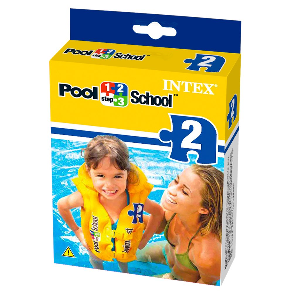 INTEX POOL SCHOOL™ Deluxe Swim Vest Step 2 with Collar