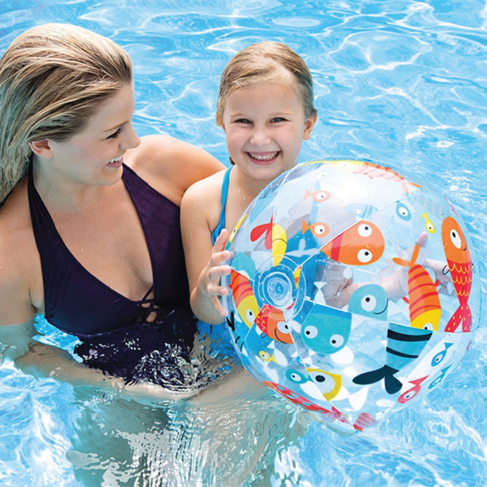 INTEX Lively Print Inflatable Balls (51cm)
