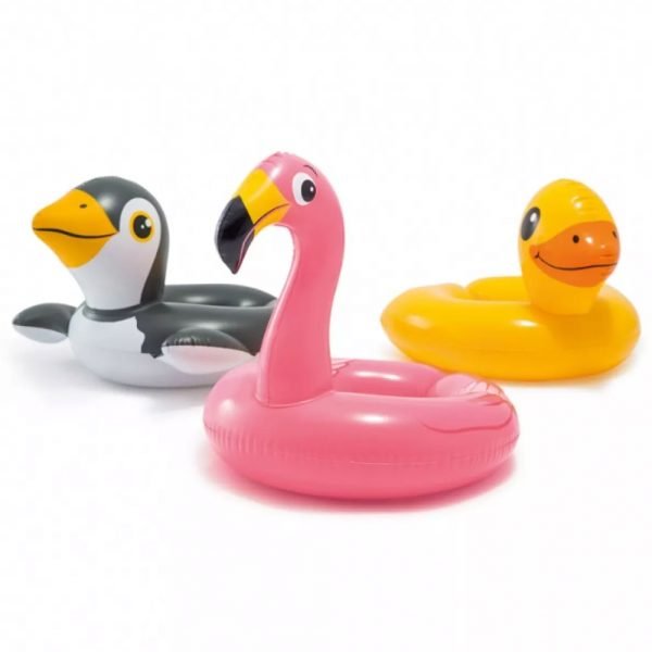 INTEX Animal Split Rings, Ages 3-6, 3 Styles