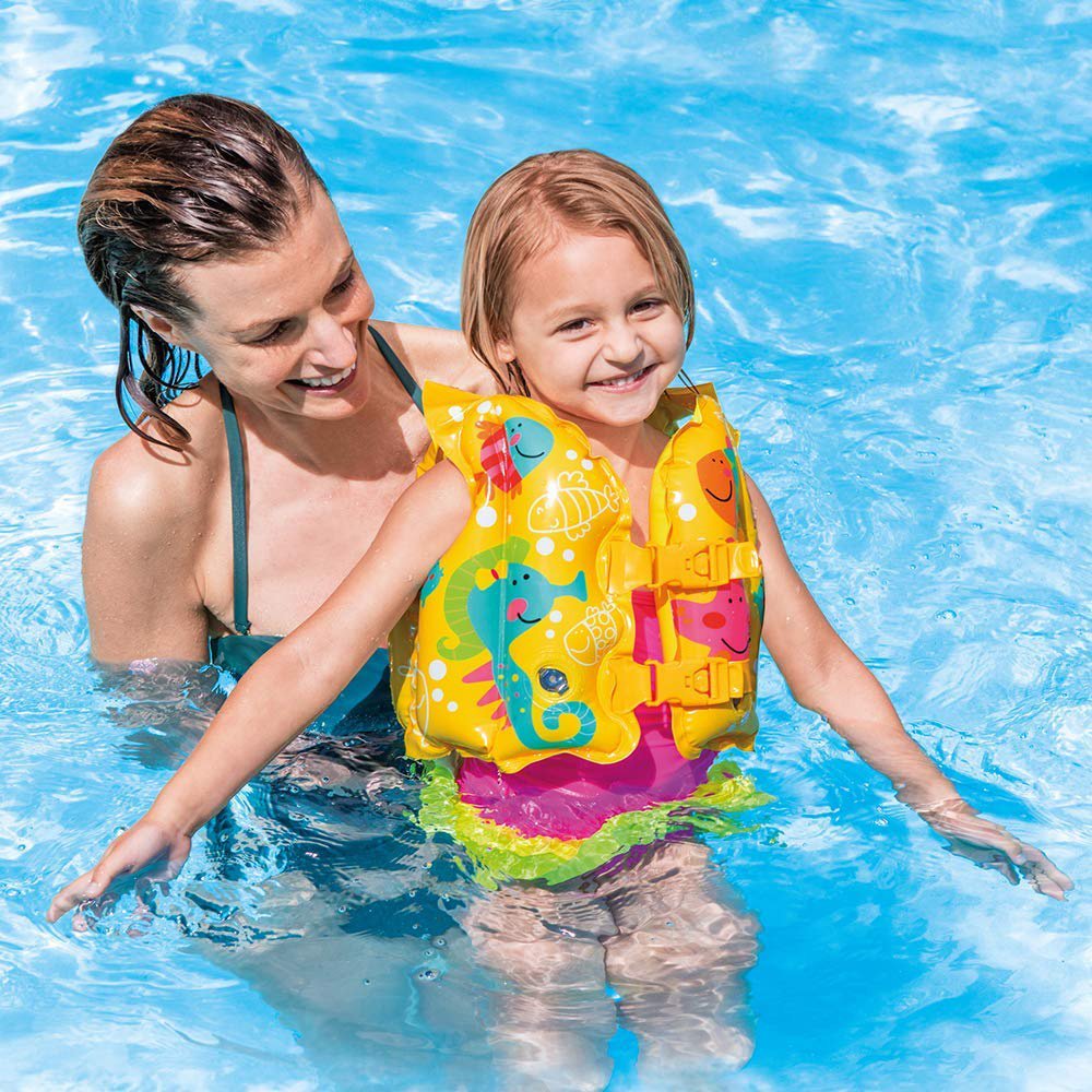 INTEX Tropical Buddies Swim Vest (Ages 3-5)
