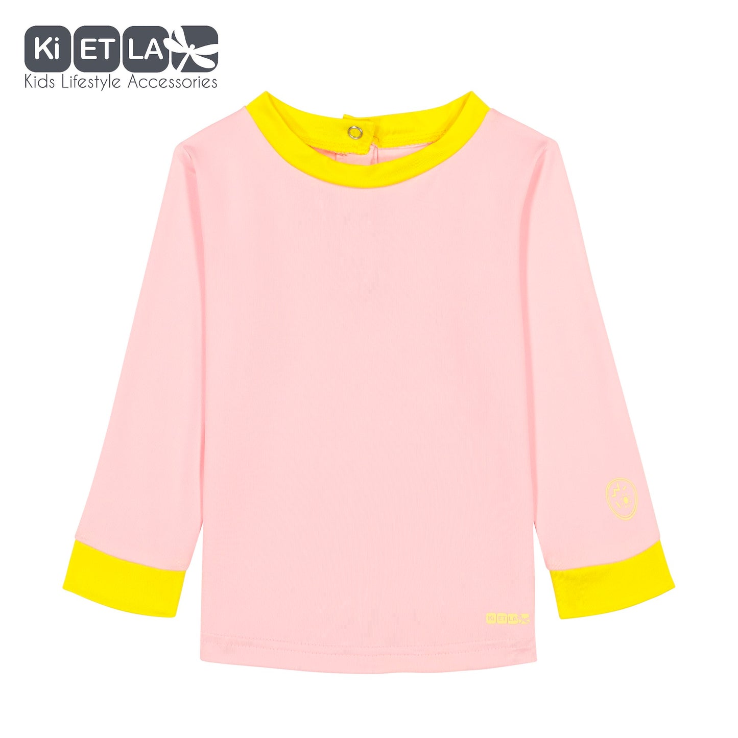 Ki ET LA Anti-UV Swim Pop Top Pink