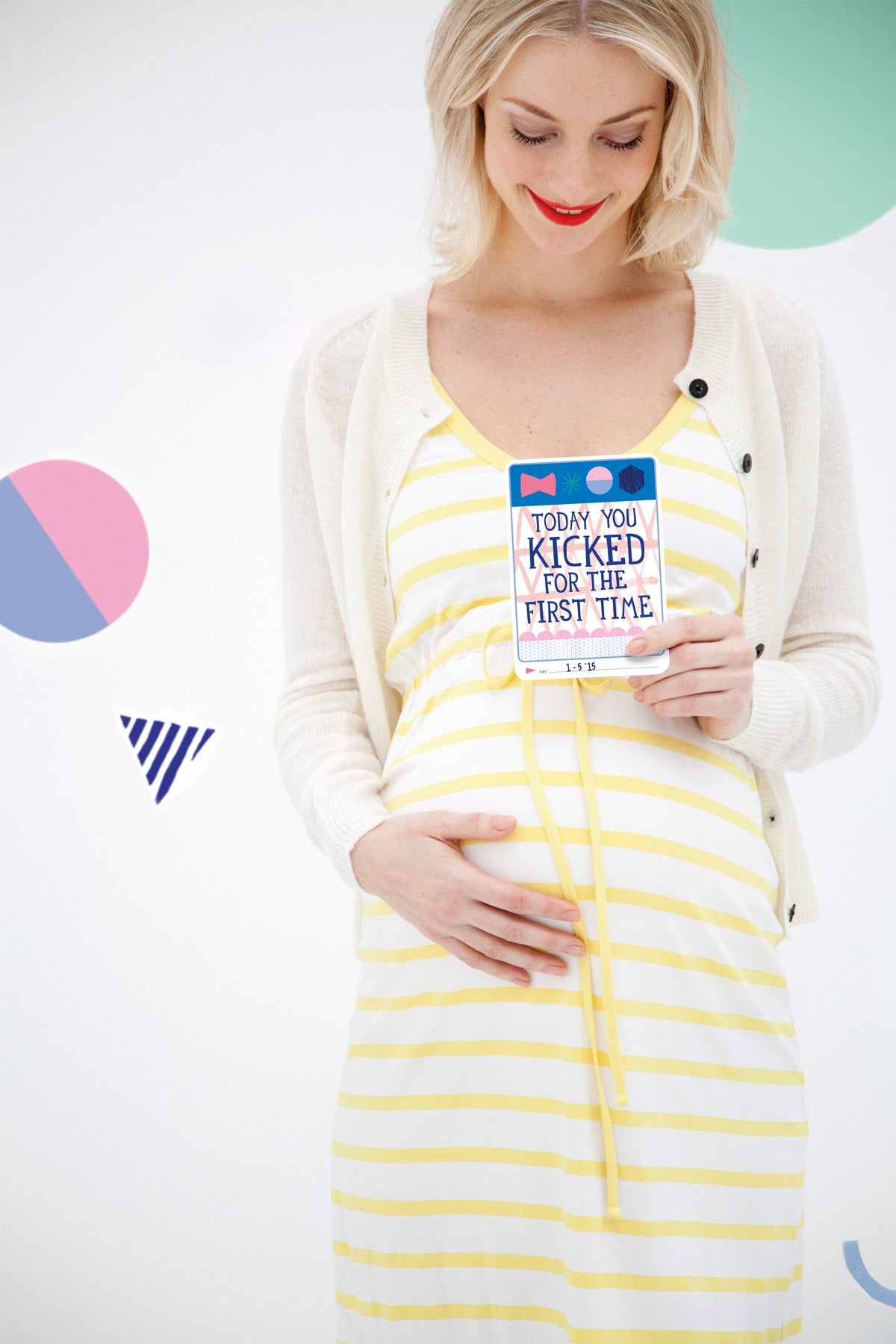 Milestone Pregnancy & Newborn Photo Cards