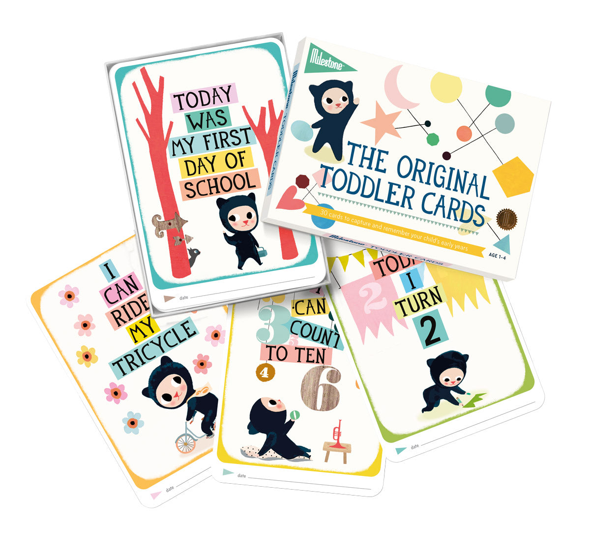 Milestone Toddler Photo Cards