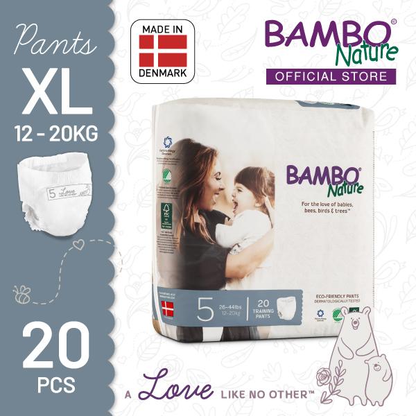 Bambo Nature Eco-Friendly Training Pants Size 6