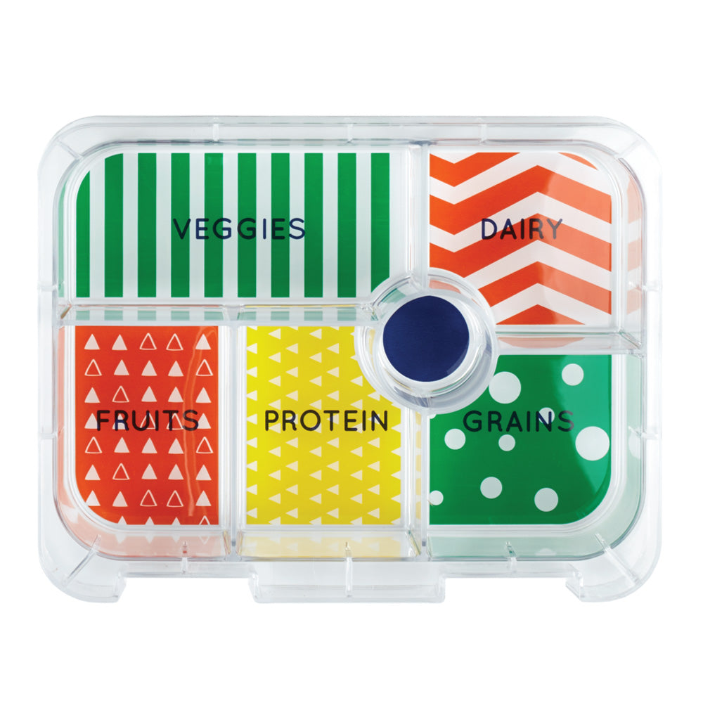 Penny Scallan Design 6-Compartment Large Bento Box - Navy Star