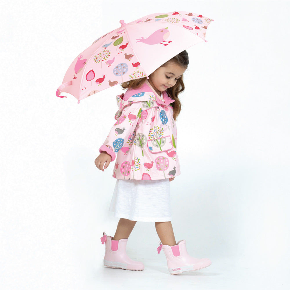 Penny Scallan Design Children's Umbrella - Chirpy Bird