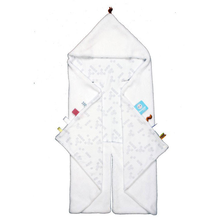 Snoozebaby Wrap Blanket - Trendy Wrapping Polarbear White