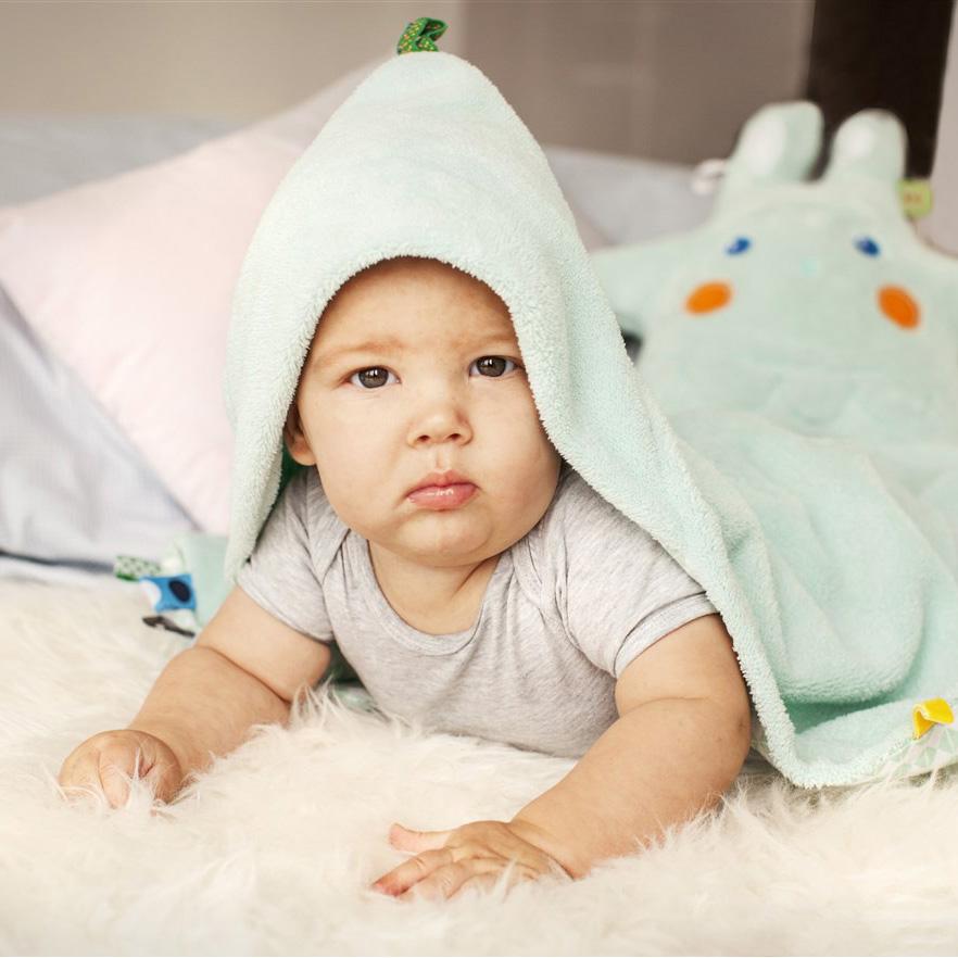 Snoozebaby - Trendy Wrapping Wrap Blanket - Fresh Mint