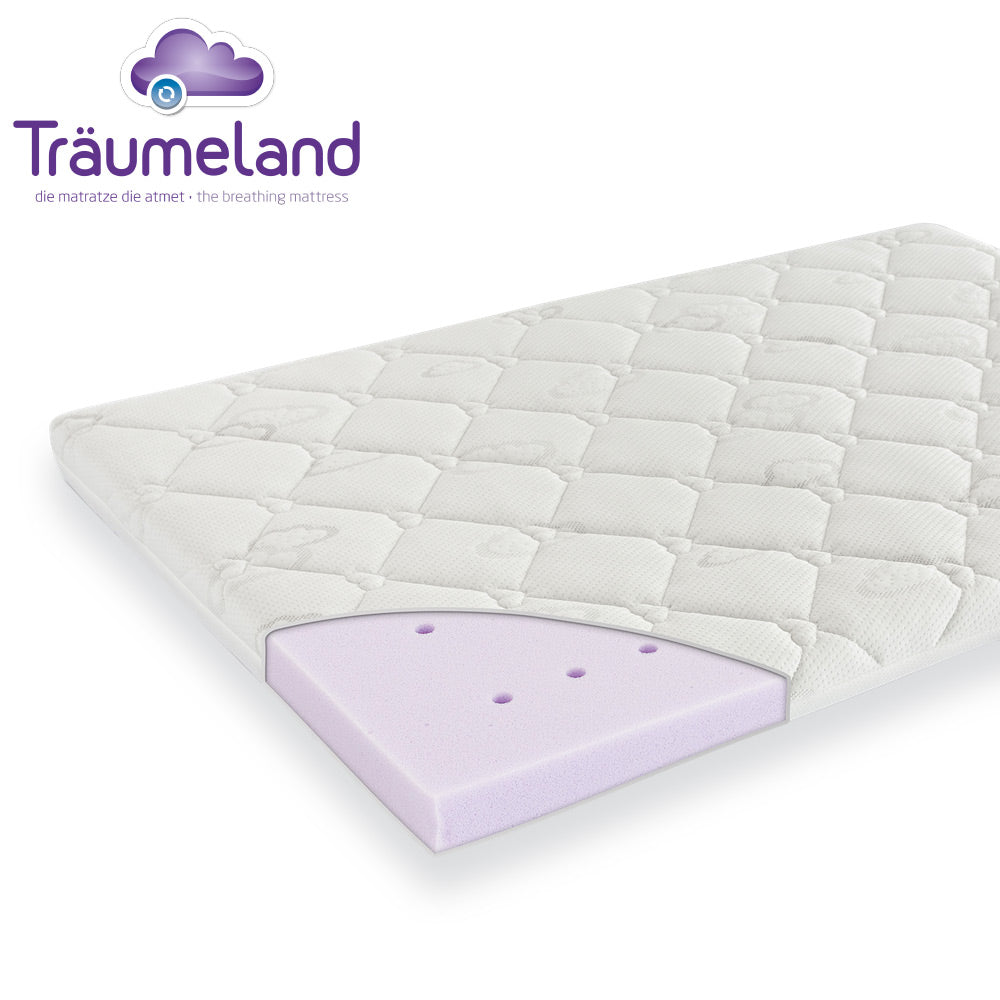 Traeumeland Breathable Mattress for Playpen 68x98cm