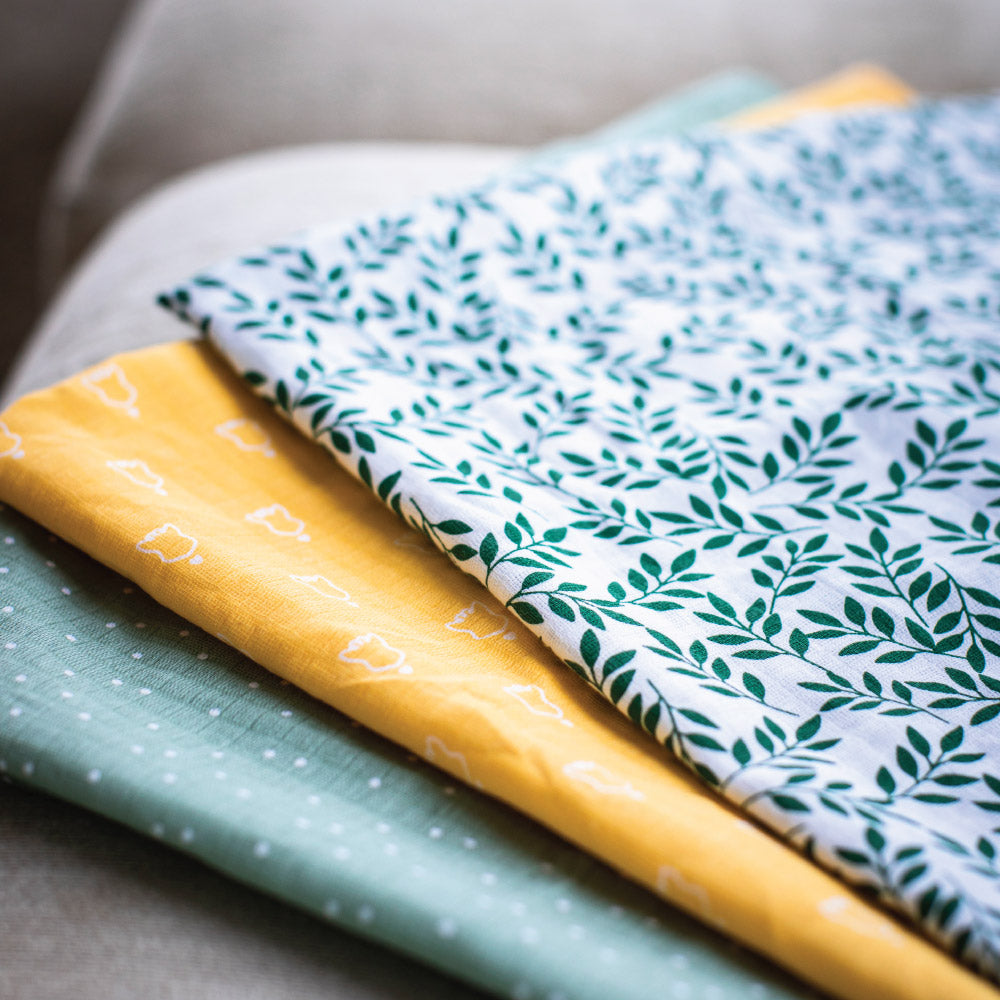 Sophie la girafe Set of 4 Small Swaddles