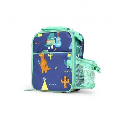 Penny Scallan Design - Bento Cooler Bag with Pocket - Dino Rock