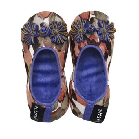 The Plush Shop Handmade Indoor Slippers - Ebru Fuchsia