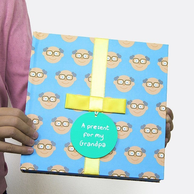 A Present for my Grandpa Book with Gift