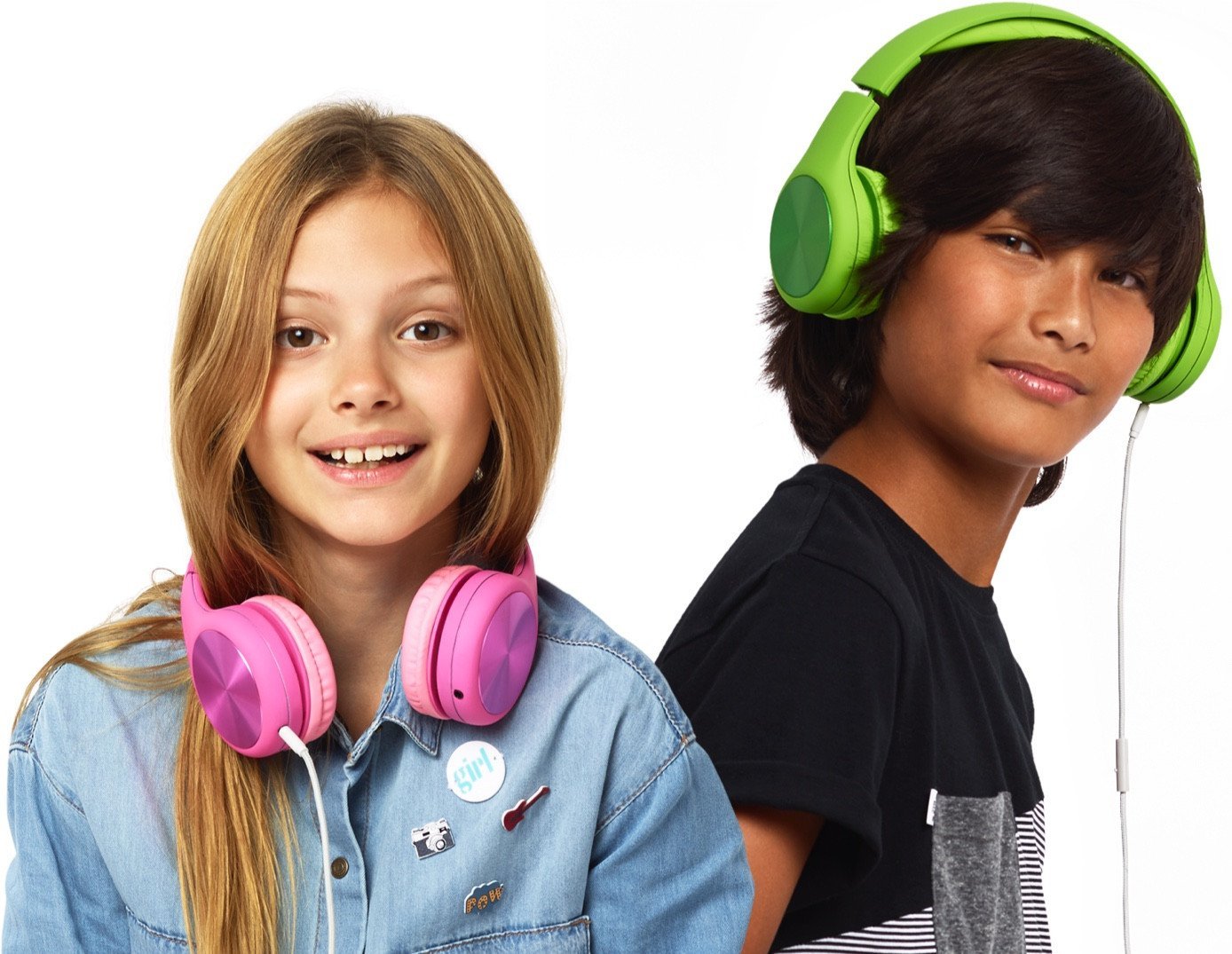 LilGadgets Connect+ Pro Children Wired Headphones - Pink