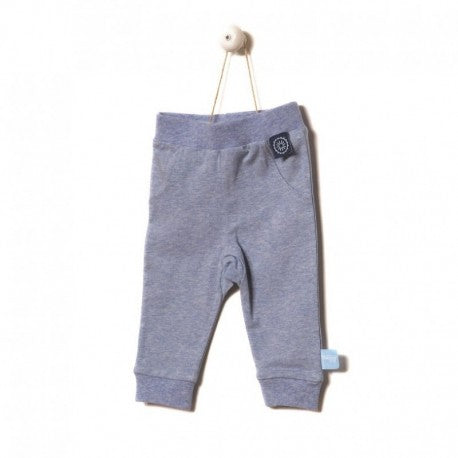 Snoozebaby Pants - Blue Melange