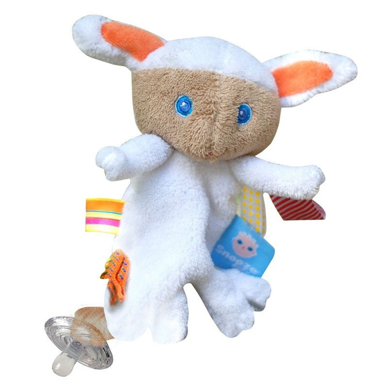 Pacifier Holder - Mak the Cuddling Lamb