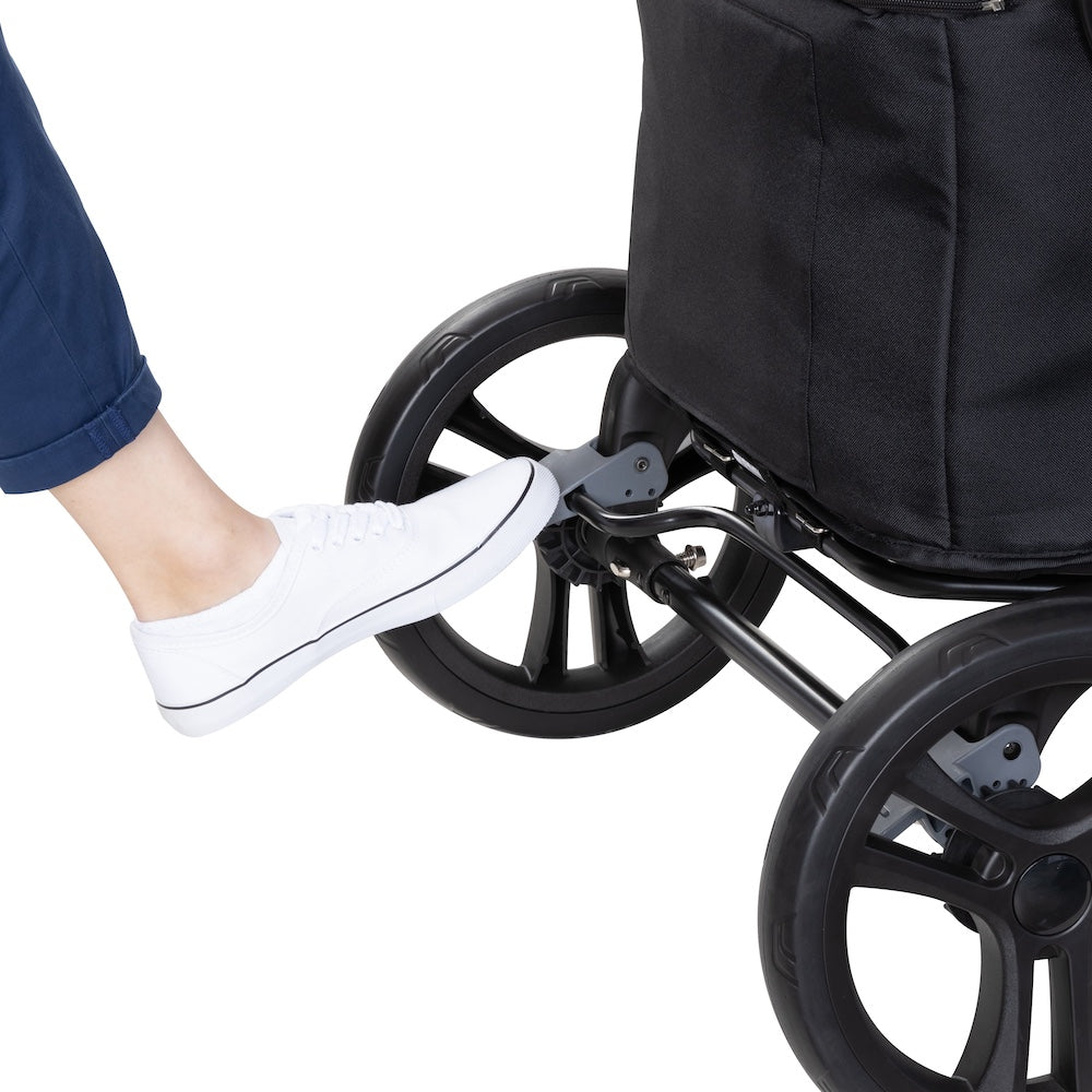 Baby Trend Expedition 2-in-1 Stroller Wagon Plus- Ultra Black