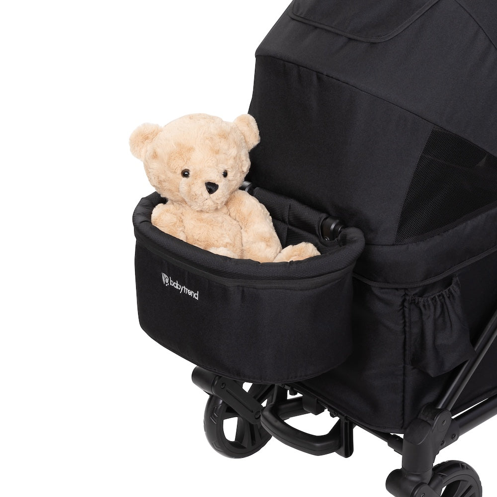 Baby Trend Expedition 2-in-1 Stroller Wagon Plus- Ultra Black