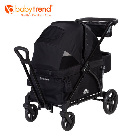Baby Trend Expedition 2-in-1 Stroller Wagon Plus- Ultra Black