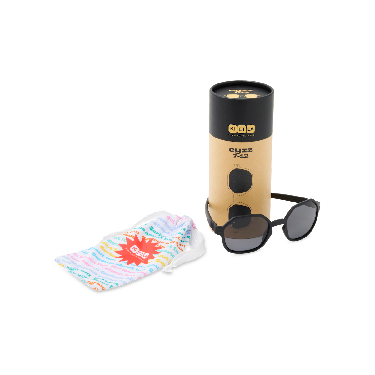 Ki ET LA Sunglasses EYZZ 4-7 Yrs Black