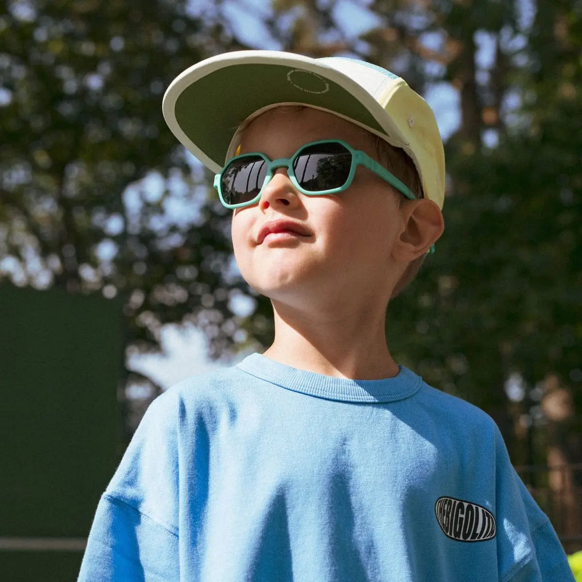 Ki ET LA Sunglasses EYZZ 7-12 Yrs Lagoon