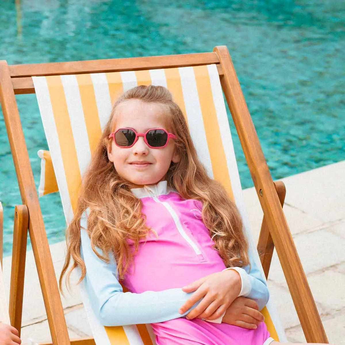 Ki ET LA Sunglasses EYZZ 7-12 Yrs Raspberry