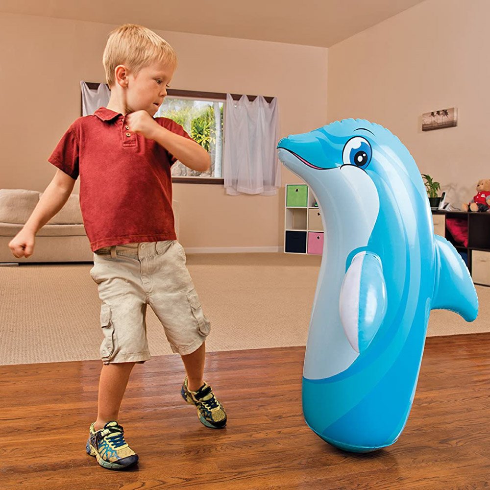 INTEX 3D Bop Bag with Sand Base